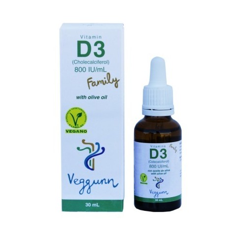 Veggunn - Vitamina D3 ( 30ml )