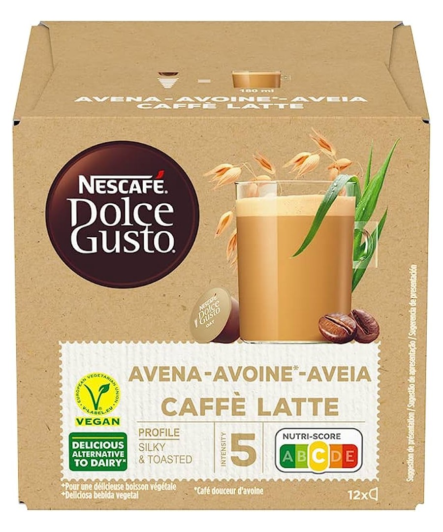 Nescafe - Cafe de Maquina Dolce Gusto c/Leche Avena