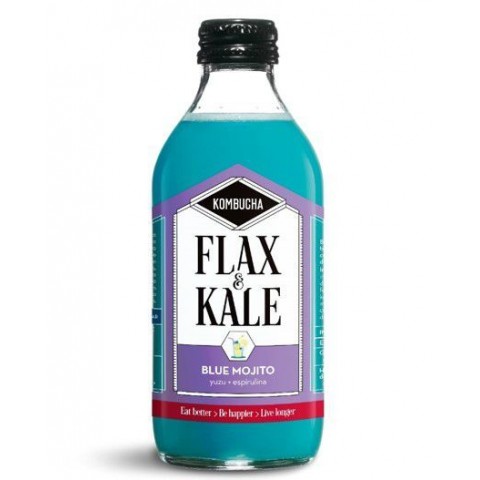 Flax & Kale - Kombucha Blue...