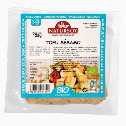 Natursoy - Tofu con Sesamo